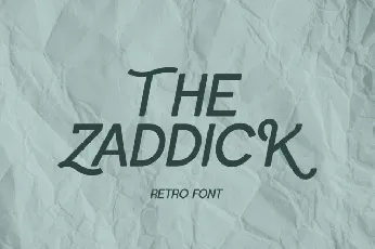 The Zaddick font