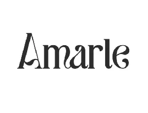 Amarle font