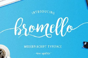 Bromello Free font