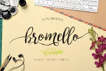 Bromello Free font