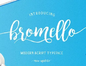 Bromello Free font