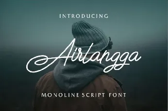 Airlangga Script font