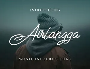 Airlangga Script font