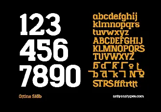 Ottine Slab font