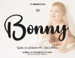 Bonny Script font