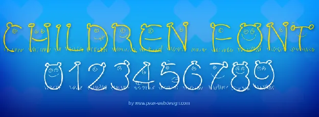 PW Children font