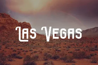 Las Vegas font