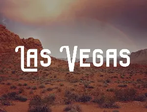 Las Vegas font