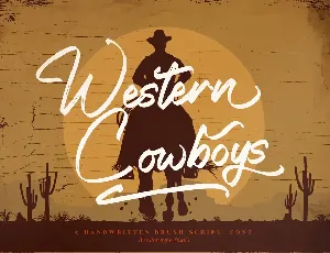 Western Cowboys font