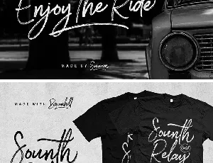 Brownhill Script Free font