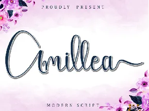 Amillea font