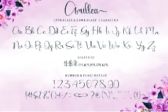 Amillea font