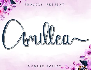 Amillea font