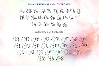 Bitterlove - Personal Use font