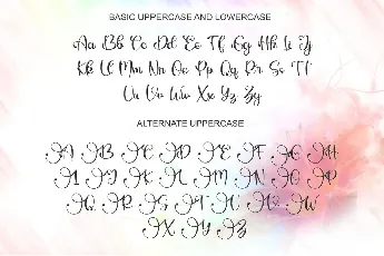 Bitterlove - Personal Use font