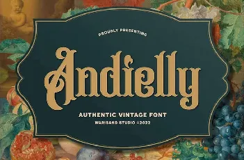 Andielly font