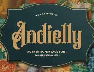 Andielly font