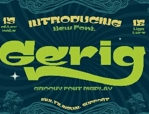 Gerig font