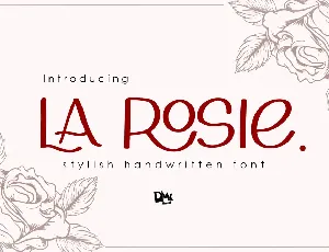 La Rosie font