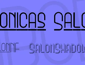 Monicas Salon font