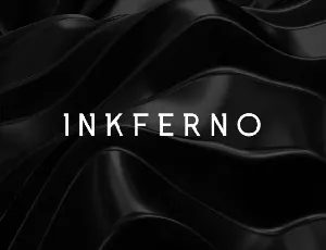 Inkferno Display font