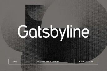 Gatsbyline Family font