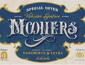 Mooners font