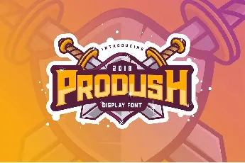 Prodush Typeface Free font