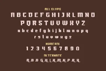 Masteng personal font