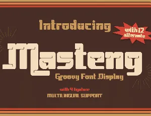 Masteng personal font