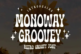 Monoway Groovey font