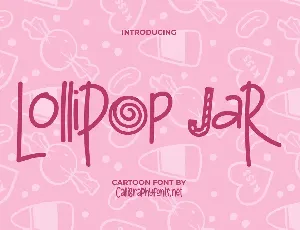 Lollipop Jar font