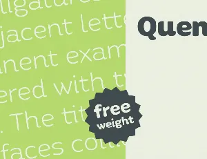 Quenda Typeface font