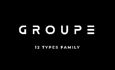 Groupe Logotype font