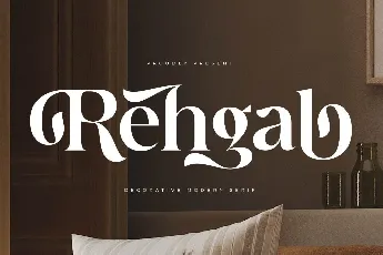 Rehgal DEMO VERSION font