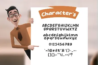 Milky Boba font