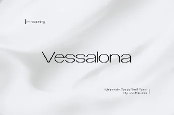 Vessalona font