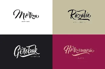 Bareken Script Free font