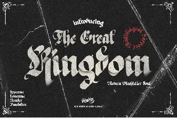 The Great Kingdom font