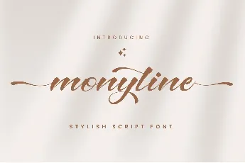 Monyline font