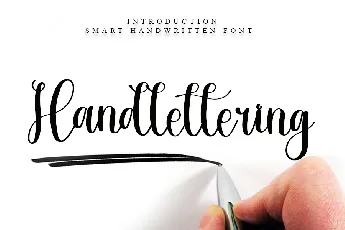 Handlettering font