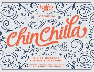 Chinchilla Script font