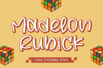 Madelon Rubick font