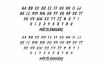 Buffalord Demo font