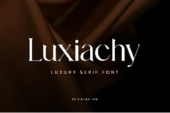 Luxiachy font