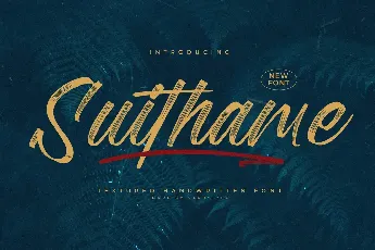 Suithame font