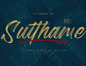 Suithame font