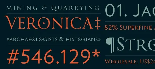 Troy font