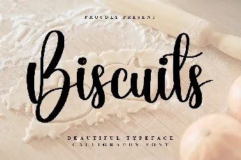 Biscuits font