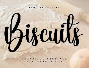 Biscuits font